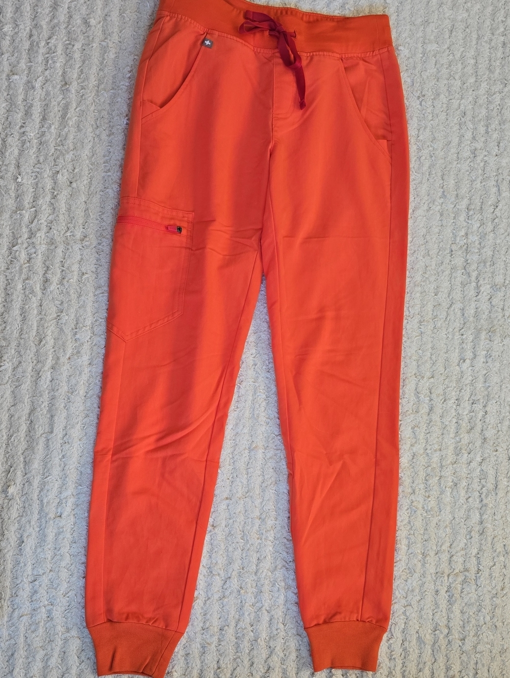 XXS Sunset Orange Figs Joggers